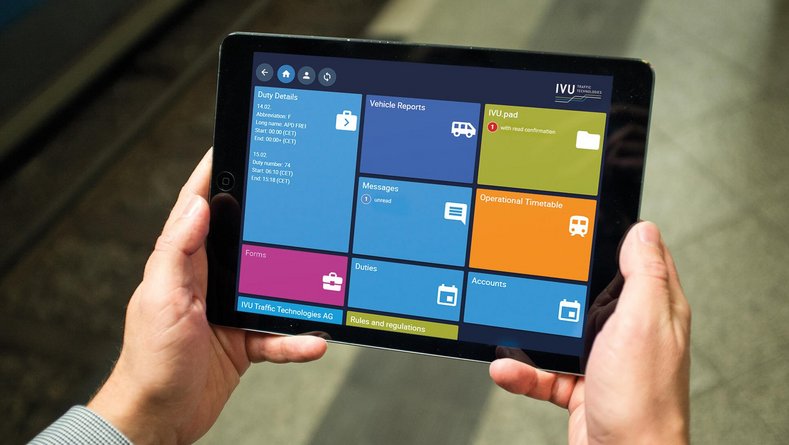 Aplicación para empleados sobre transporte público