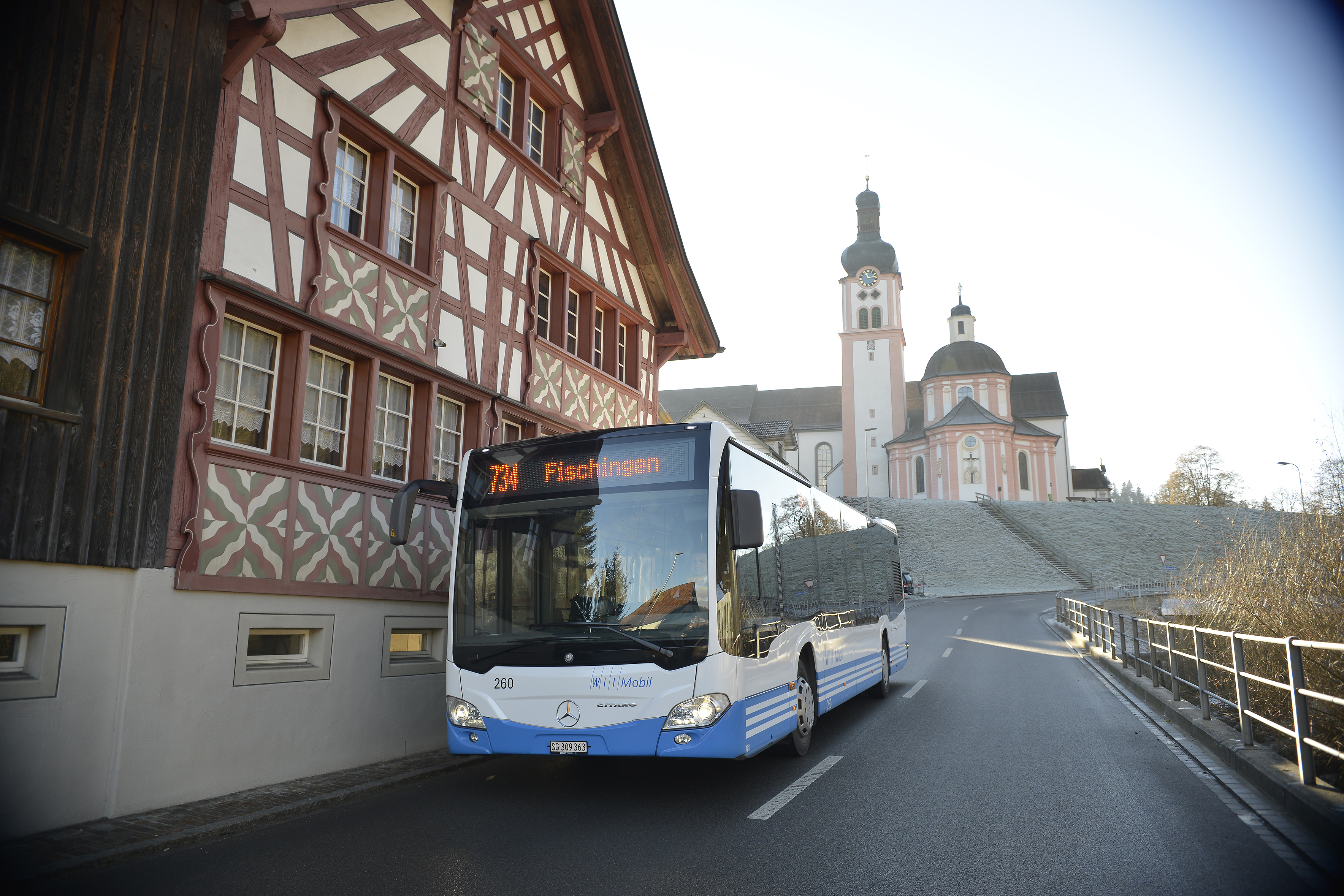 Mitarbeiterportal IVU.pad bei der Bus Ostschweiz